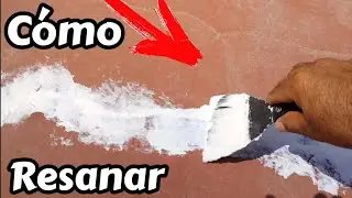 Antes de impermeabilizar, debes resanar las grietas dé tu loza.