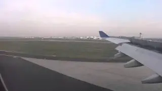 Delta A330 Landung in Frankfurt