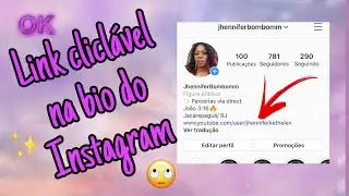 COMO COLOCAR LINK NA BIO DO INSTAGRAM