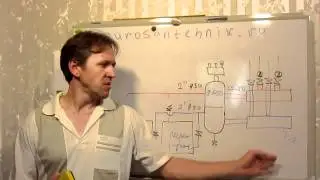 Схема коллектора и гидрострелки