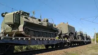 ВЛ80Т-2003 с Воинским эшелоном