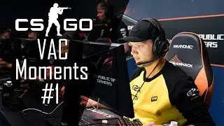Нереальные VAC моменты от S1mple |  VAC моменты в CS:GO #1