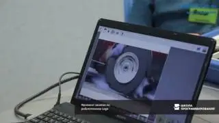 Фрагмент занятия по робототехнике Lego
