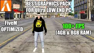 FiveM - FPS Boost Graphics Pack For Ultra Low-End Pc (FiveM OPTIMIZED) 100+ FPS