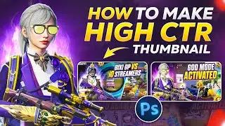 How to Make a VIRAL Gaming Thumbnail Like BixiOP in Photoshop?
