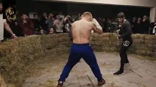 ЖЕСТОКАЯ ЗАРУБА.Зелемхан Пулеметчик vs. Евгений Моряк/ бой на голых кулаках/ главный бой вечера