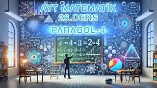 AYT MATEMATİK 26.DERS PARABOL-4 KONU ANLATIMI VE SORU ÇÖZÜM #ayt #ösym #youtube #anasayfadayız #yks