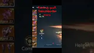 Chronicle Of Infinity rank up gear!!!