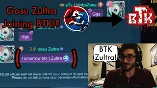 Gosu Zultra Switching To BTK Confirmed? Zane & BTK Make A Decision