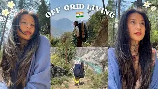 Volunteering on an off grid farm in India  🇮🇳 the reality of a solo female backpacker