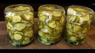 Салат из Огурцов Зимний Король Рецепт на Зиму