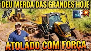 ATOLADO ATÉ O PESCOÇO || BH 214HI-TECH || VALTRA.