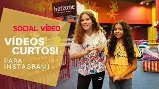 Social vídeo Sofia Vallin e Duda Wendling | Produção de conteúdo para Hotzone