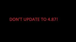 Don't Update To 4.87 (PS3/HEN)