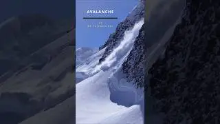 Avalanche in Alaska and BC #mountains #climbing #avalanche