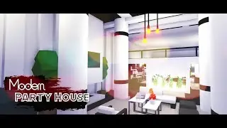 Modern Party House 🎉 || Speed Build || Roblox Adopt Me