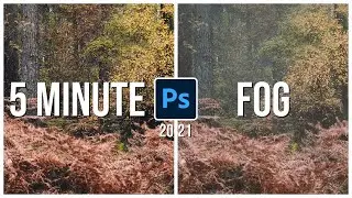 NEW PHOTOSHOP 2021 | Add FOG in 5 minutes