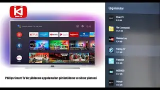Philips Android Smart Tv'de Google Marketten Uygulama ve oyun indirme