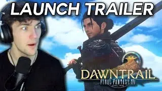 DAWNTRAIL LAUNCH TRAILER REACTION! Final Fantasy XIV: Dawntrail Live Letter Trailer