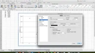 Making a Semi Log Graph in Excel