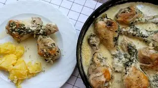 How to cook chkmeruli? Original recipe. Cooking is easy with Elena