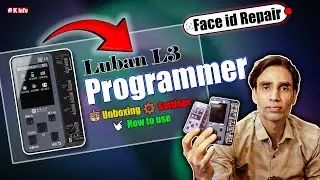 Luban L3 Programmer 🔥 Unboxing, Settings & How to Repair Face ID #iphonerepair