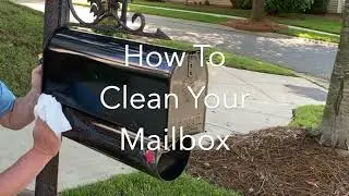 How To Clean Your Mailbox