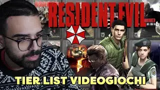 La Tier List Resident Evil di Dario Moccia | Tutti i Videogiochi della Saga
