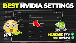 Fix Stutter & Boost FPS – Best NVIDIA Control Panel Settings for MAX FPS