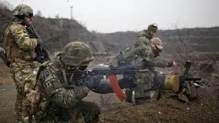 Видео боя ДНР против нацгвардии от лица ополченца Новороссии
