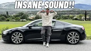 MY INSANE STRAIGHT PIPED AUDI R8 V10 | Quicksilver Exhaust!!