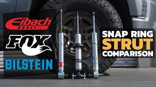 Fox vs Eibach vs Bilstein 5100 - Leveling Kit & Shock Comparison