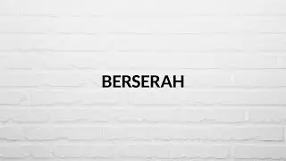 Berserah - IFGF Praise (Lyric Video)