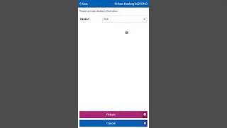 MyBank - Cancel a shift - Mobile