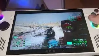 Battlefield 2042 on Asus ROG Ally Z1 Extreme  #rogally #playallyourgames
