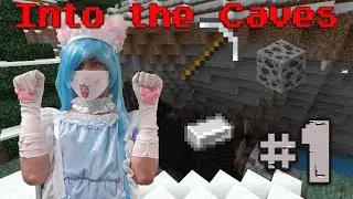 Into the Caves!!! (Minecraft Let's Play Episode 1)