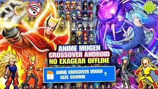 ULTIMATE BVN ANIME CROSSOVER MUGEN ANDROID (BEST CHARACTERS) Anime Mugen Android