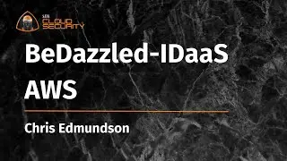 BeDazzled Identity as a Service (IDaaS) for AWS