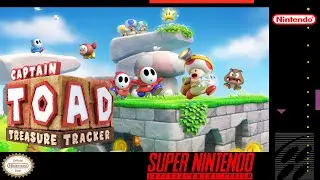 Captain Toad Treasure Tracker / Complete Playthrough (100%) / Super Mario World Hack