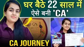 My CA Journey ❤️ CA at 22 🔥 Real life Story , Family Pressure , Struggle | CA Learners
