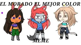 El mejor color es el morado meme///gif para Taylor de cat y Sun Set///