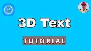 HOW TO MAKE  3D LOGO TEXT IN PIXELLAB | TUTORIAL | PIXELLAB | RAYMARK |