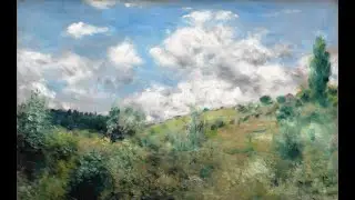 Objects in Focus: The Gust of Wind, by Pierre-Auguste Renoir (1872) The Fitzwilliam Museum
