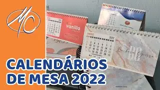 CALENDÁRIOS DE MESA 2022 | Impressão e Acabamento