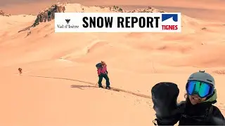 RAIN And Record Breaking Temperatures Hits The Alps Snow Report Tignes/Val DÌsere/St Foy 24/03/2024
