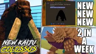 NEW VIGOROUS COLOSSUS KAIJU! BEHEMOTH REHASH! | 2 KAIJUS IN ONE UPDATE?! ||| Kaiju Universe