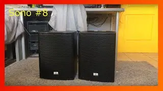 Débalage et test des enceintes The Box CL 110 Top MK II
