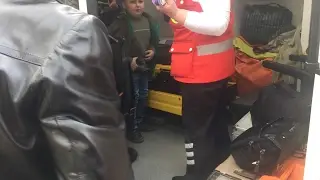 Маршрутка чуть не покалечила ребёнка