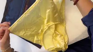 Daffodil Yellow Silk Pantie