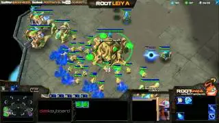 LeiYa (puCK) APM spam to music - Heart of the Swarm HOTS